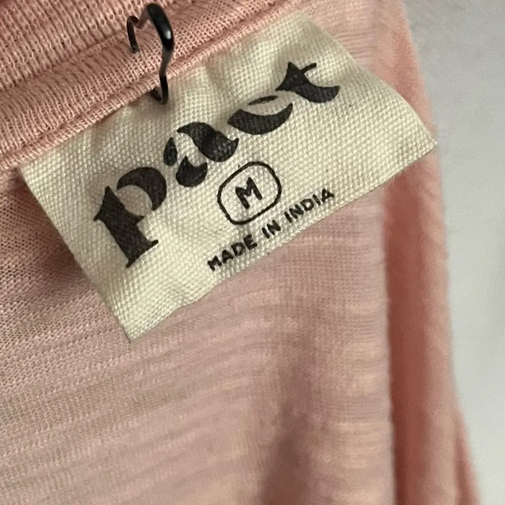 Pact • Pastel Pink Tie Waist Organic Cotton Dress - Image 5