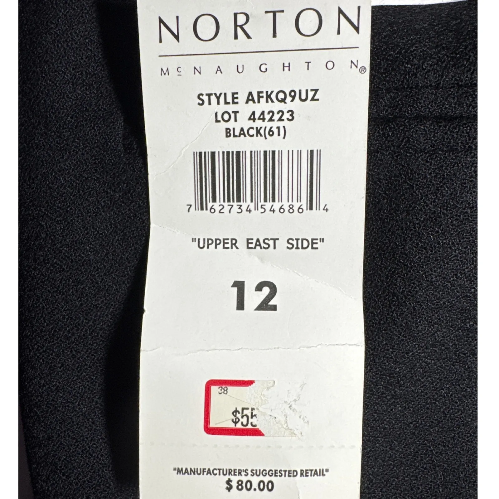 Norton McNaughton Wool Blazer Career Office Coat Jacket Black Size 12 - Image 3