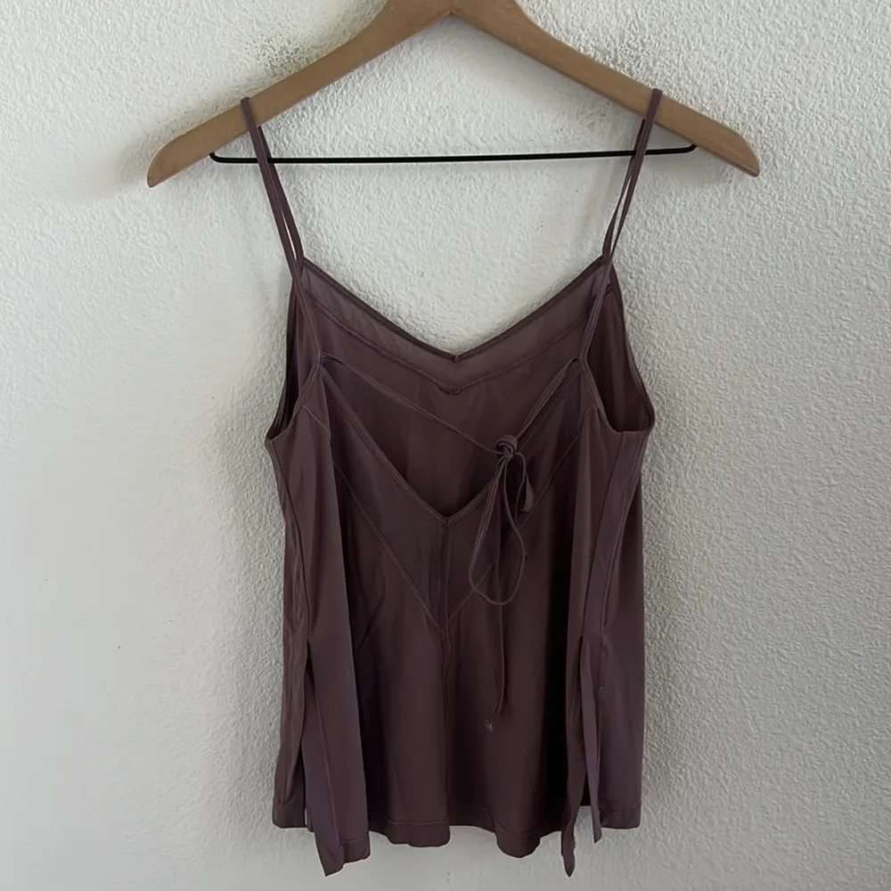 Lululemon Final Count Tank Lightweight Tie Back 4 - Image 2