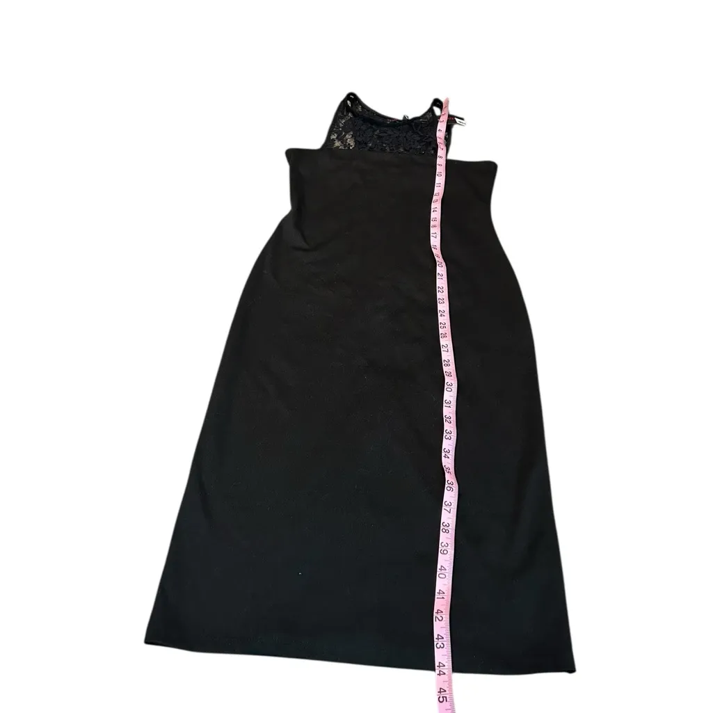 MATERIAL GIRL black curve hugging dress nwt - Image 2