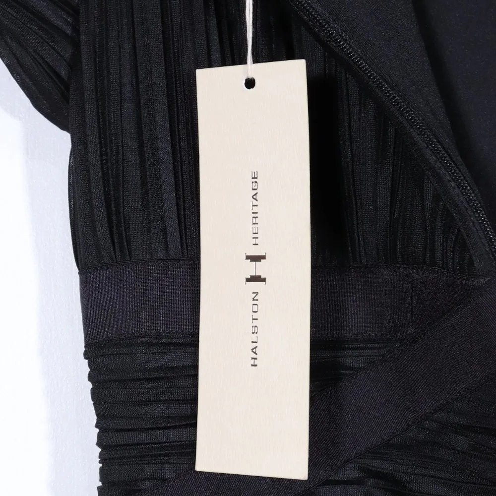 NWT Halston Heritage Black Dress Size 6 - Image 7