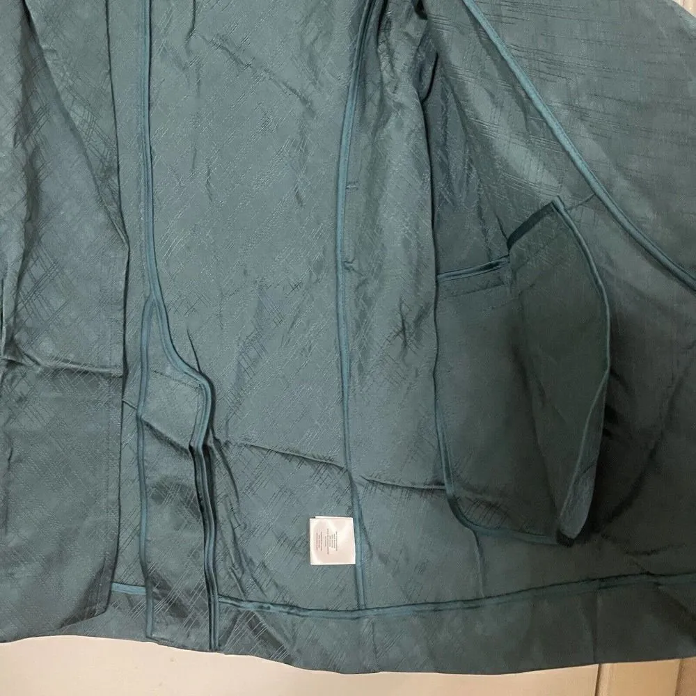 NEW Equipment Ramon Textured Blazer Green Blazer Jacket US 6 $595 -no belt- - Image 5