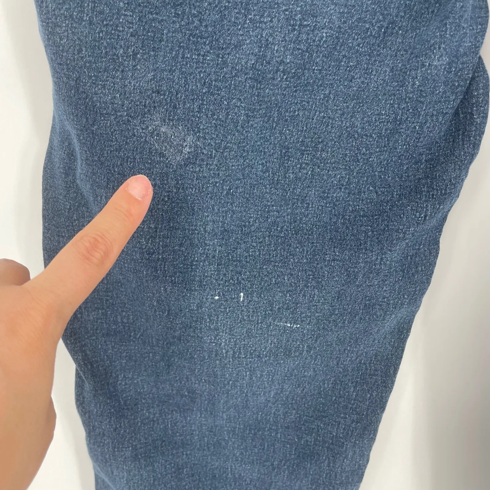 d&co Denim Company Women's Medium Dark Wash Elastic Waist Jeans Pants Blue - Image 5