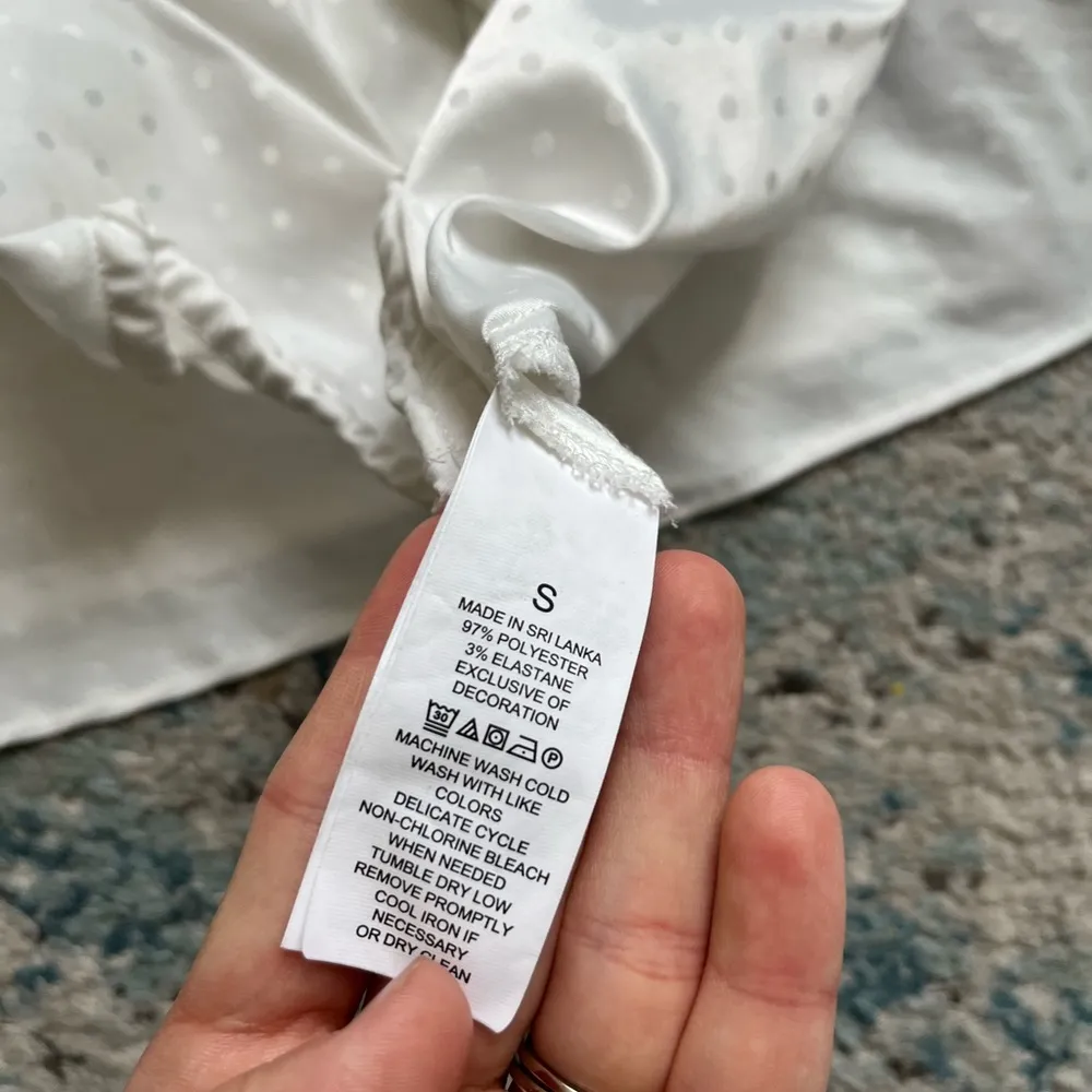 [Kate Spade] Mrs. PJ Set- White- Size small - Image 9