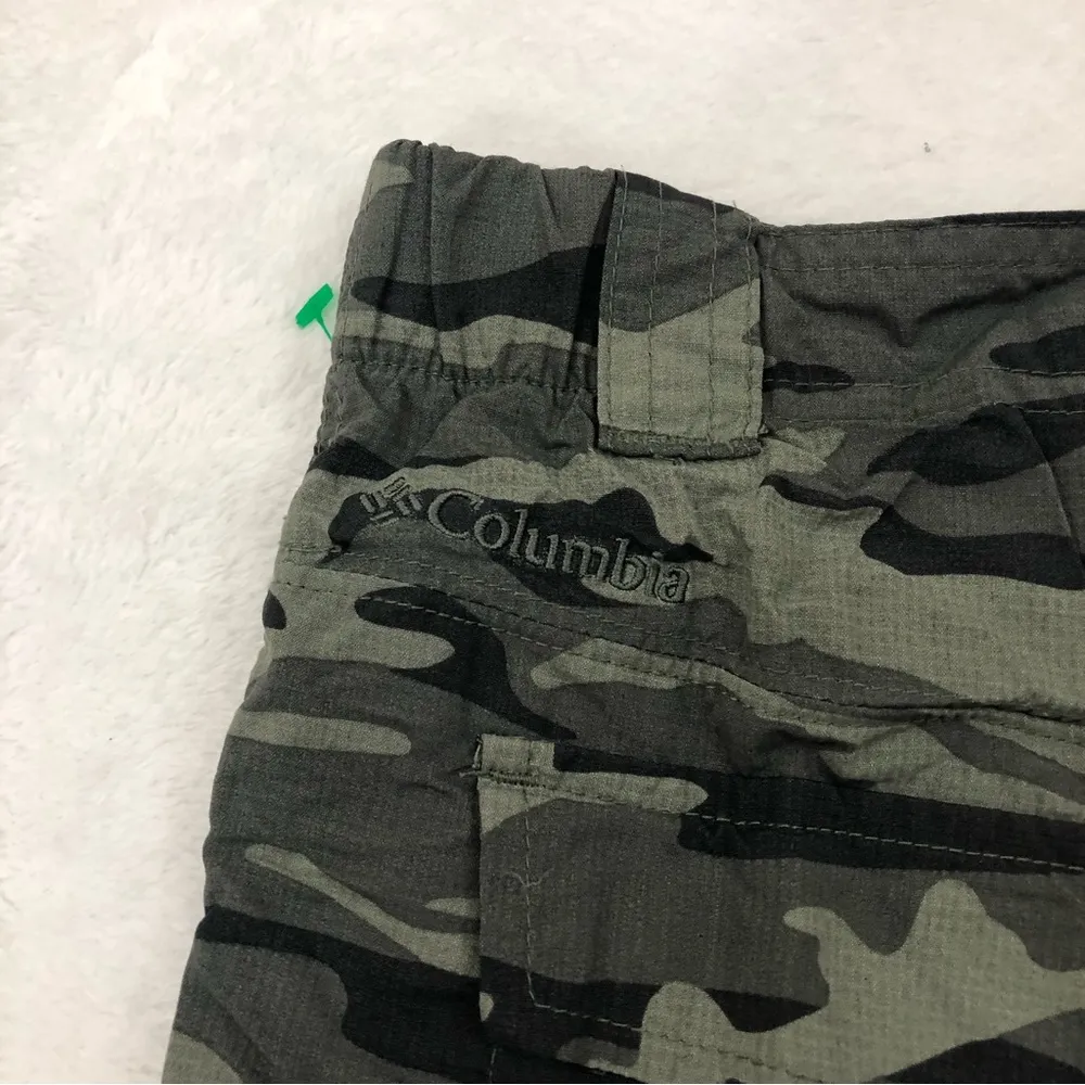 Columbia Sportswear Omni-Shade Military Army Camo Hiking Cargo Shorts Mens 40W - Image 7
