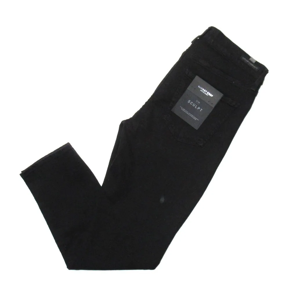 NWT Citizens of Humanity Rocket Crop in Plush Black Skinny Stretch Jeans 30 - Image 6