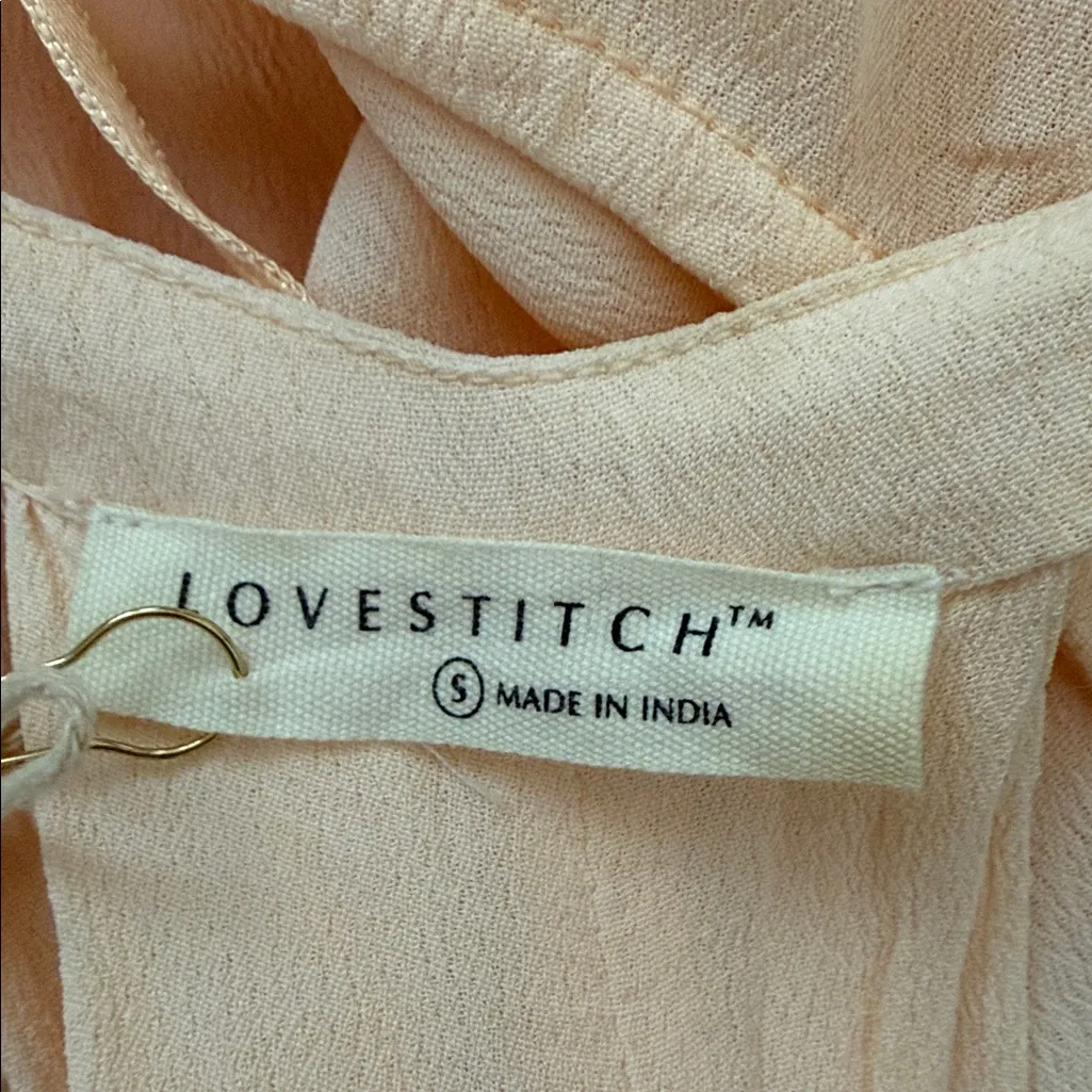 NWT Lovestitch Orange Sherbet Ombré Racerback Maxi Dress - Image 4