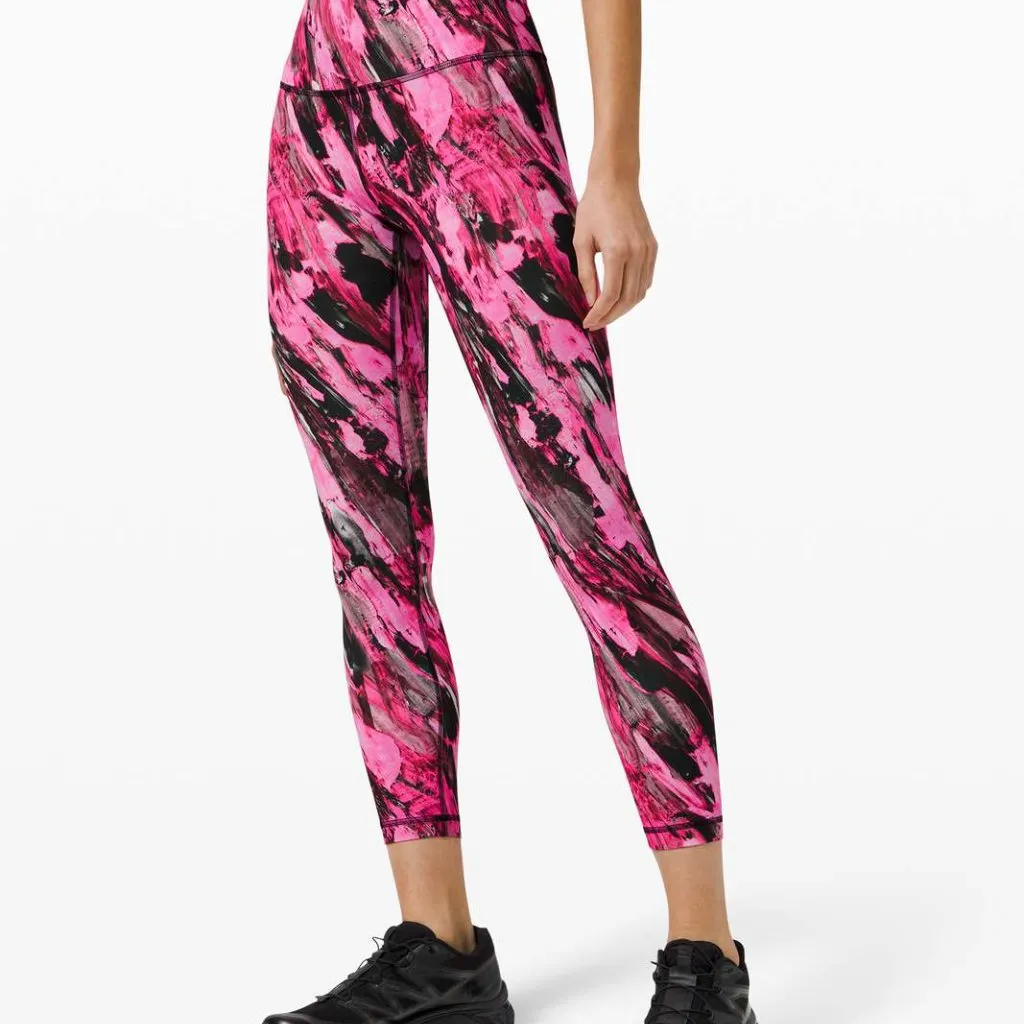 Lululemon Wunder Train High-Rise Tight 25" Incentive Refresh Multi Size 6 - Image 4