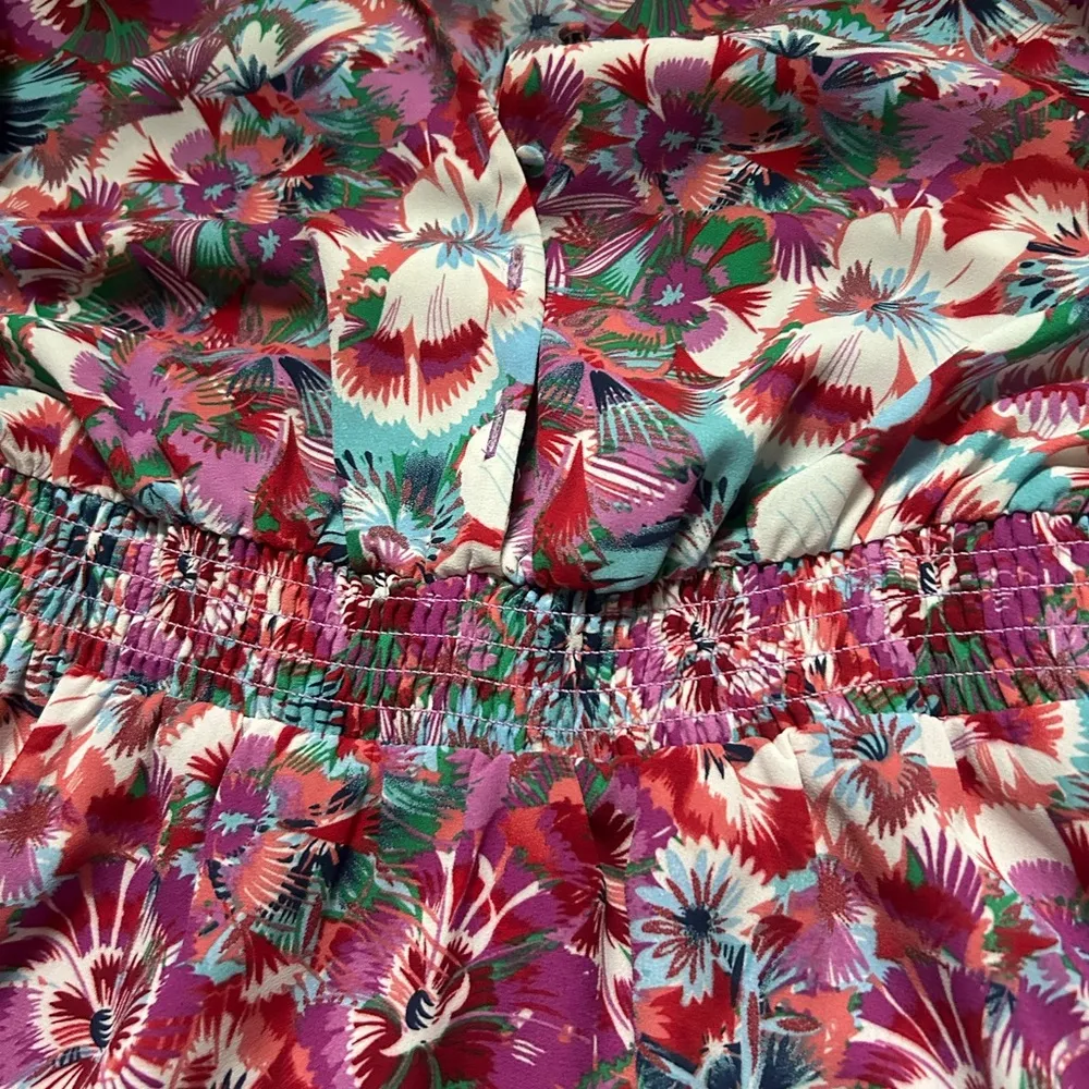 Tropical Floral mini dress - Image 4