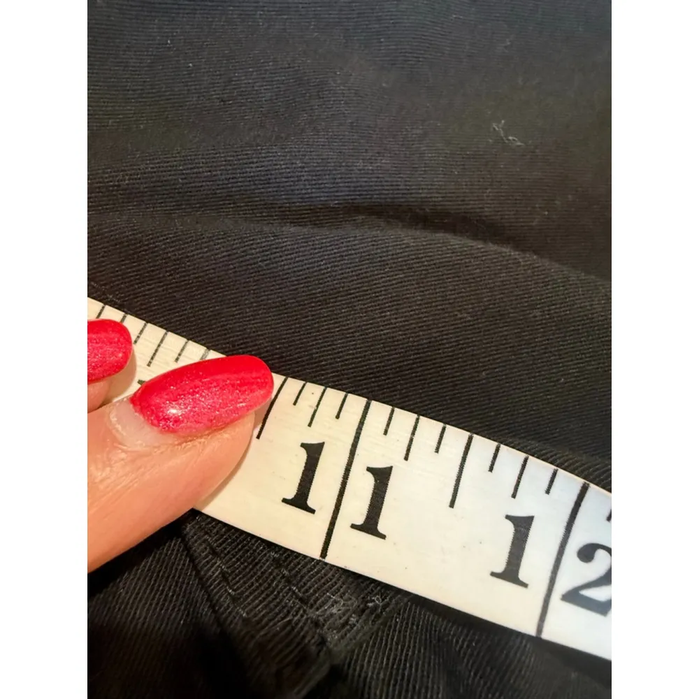 Torrid Navy Chino Shorts Plus Size 1 Drawstring - Image 9