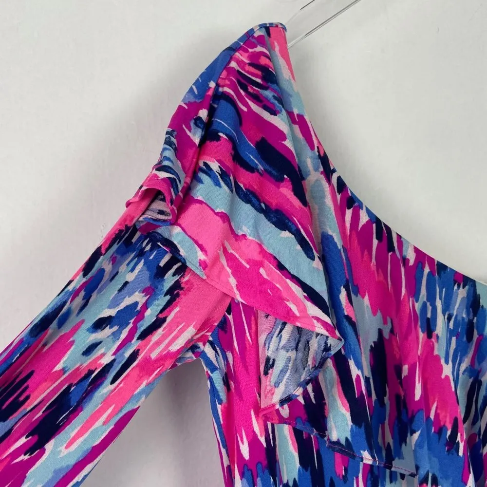 Amante Silk Jersey Dress Free Spirit One Shoulder Size XS WY504 - Image 6