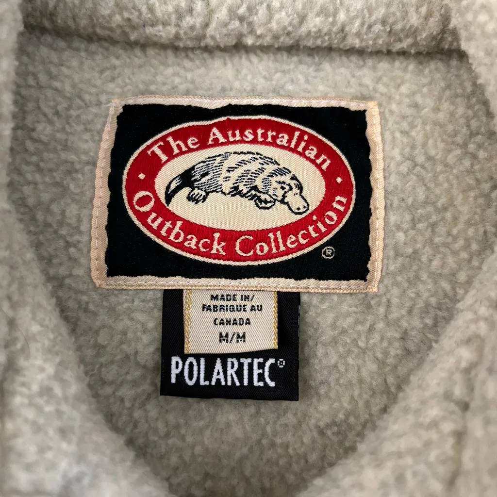 The Australian Outback Collection Polartec Zip Up Jacket Size M - Image 3