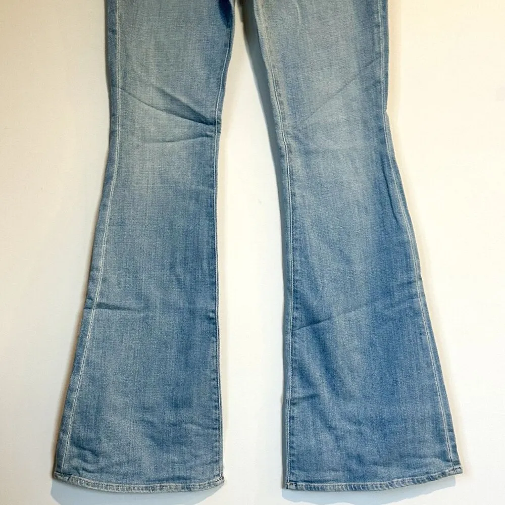 NWT L'AGENCE Bell High Rise Flare Jean in Blue Cloud - Size 29 - Image 7