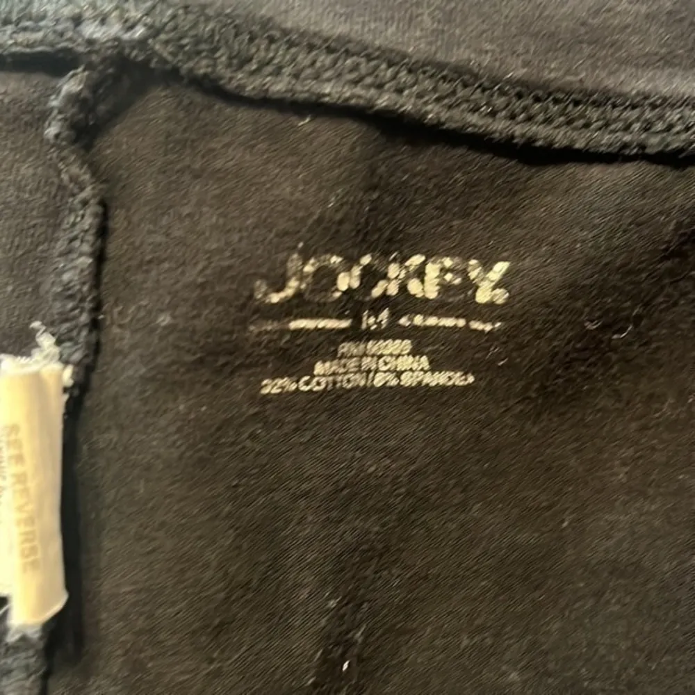 Jockey Women's Cotton Stretch Basic Capri Sz medium Black - Image 4