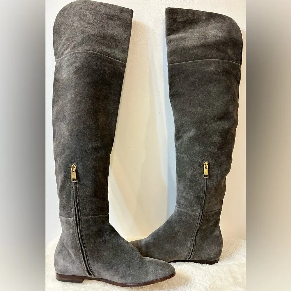 Joie Harmonee Over The Knee Suede Boots Size 38 - Image 4