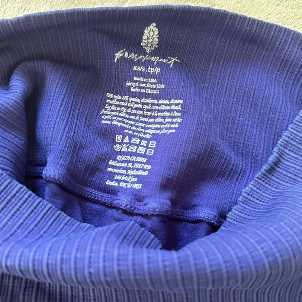 Free People Movement Good Karma Athletic Shorts XS/S Regal Blue - Image 4