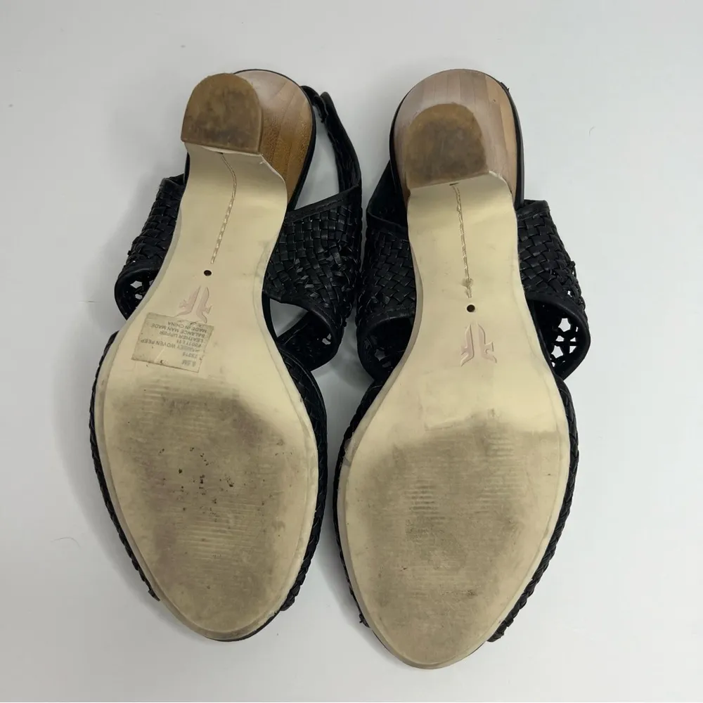 Frye Ramsey Woven Peep Sandals - Image 6