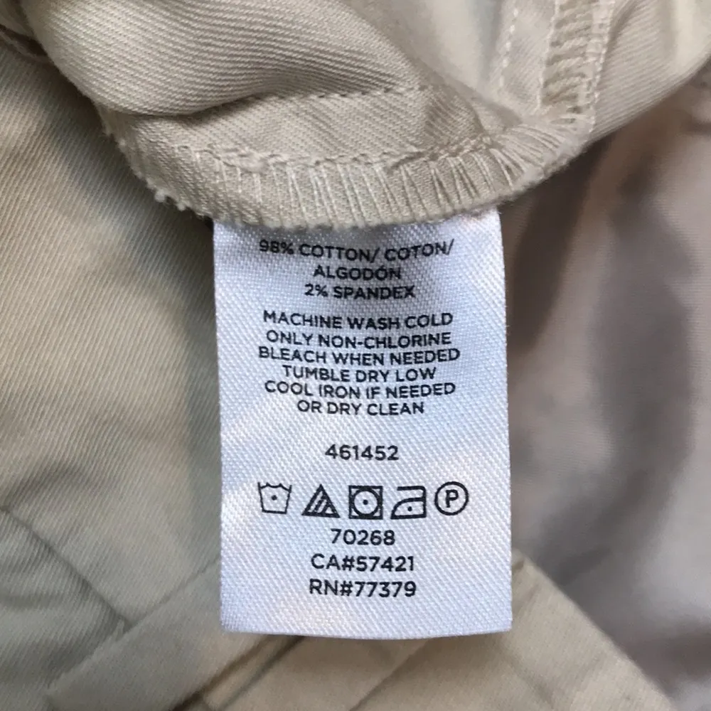 Ann Taylor Women’s Curvy Fit Academia Career Office Beige Khaki Ankle Pants - Image 8