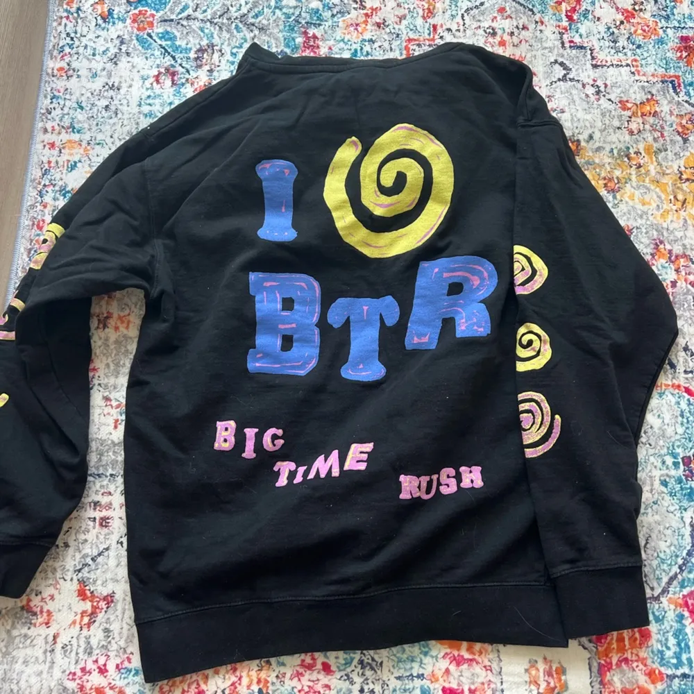 big time rush hoodie from 2023 tour Black Size L - Image 2
