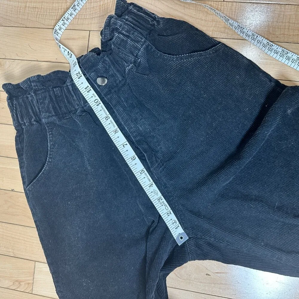 EMORY PARK Corduroy Paper Bag Waist Barrel Style Pants Trousers Size Small - Image 10