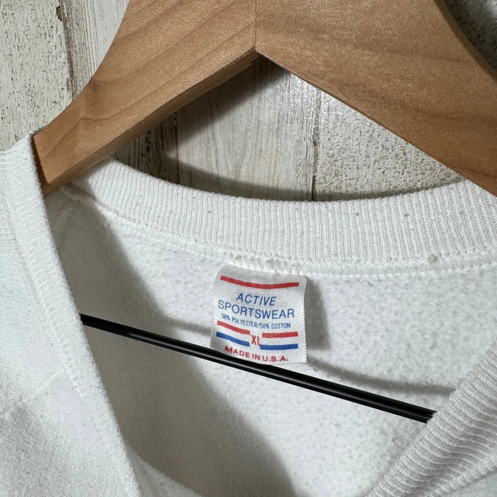 Jesus Is The Reason For The Season Christmas 80s Crewneck USA Womens Size XL - Image 9