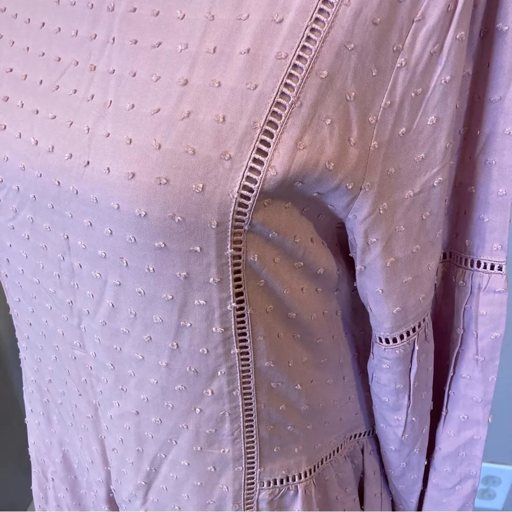 Matilda Jane Purple Turn On The Charm Long Sleeve Dress Women’s Size Medium - Image 6