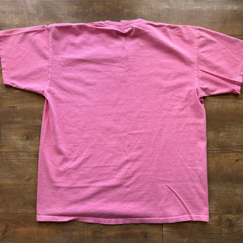 Vintage Y2K 2003 Eagles Tour Short Sleeve Concert Pink T - Image 2