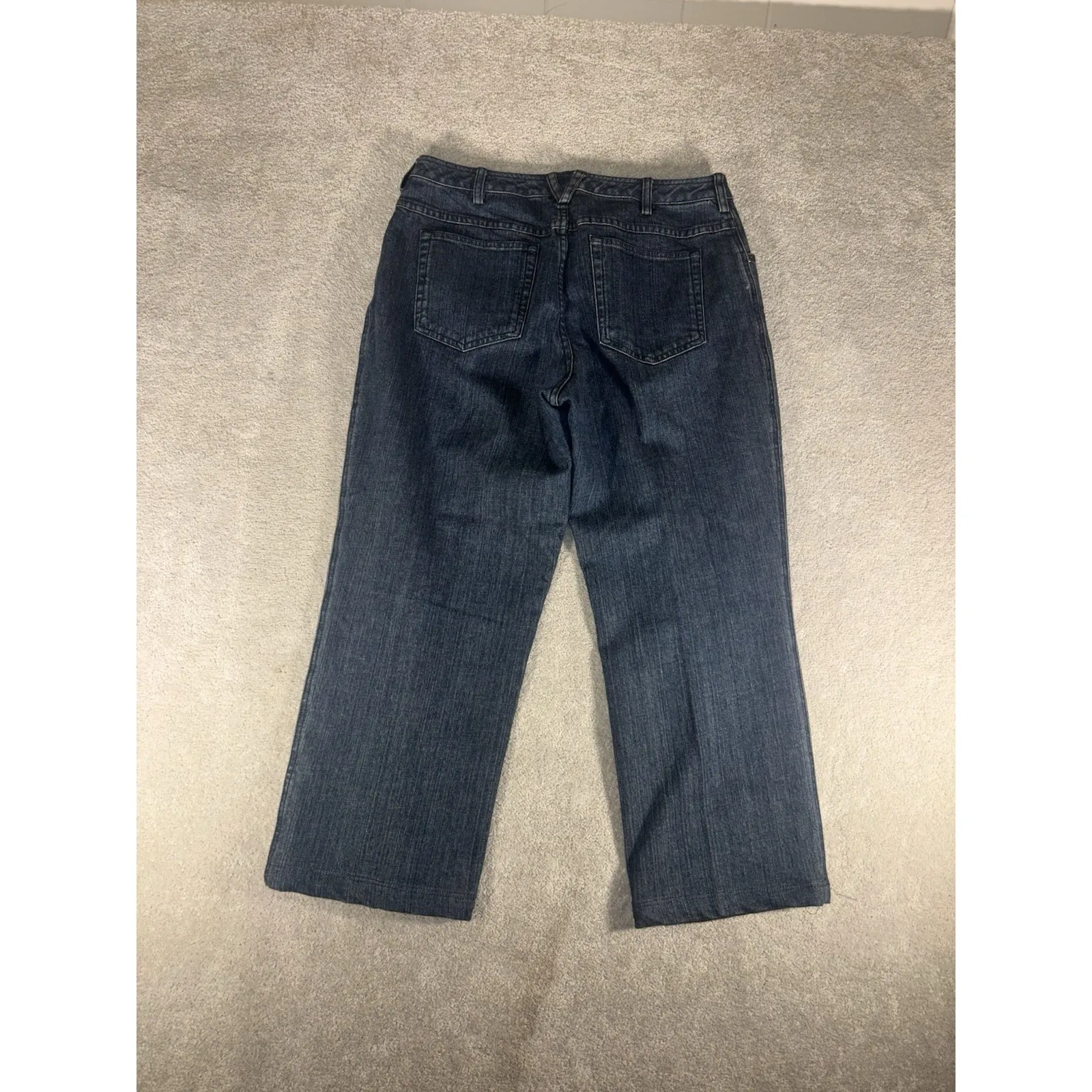 Women's DuluthFlex Work Relaxed Jeans Size 12 X Hemmed 26‎ Blue - Image 5