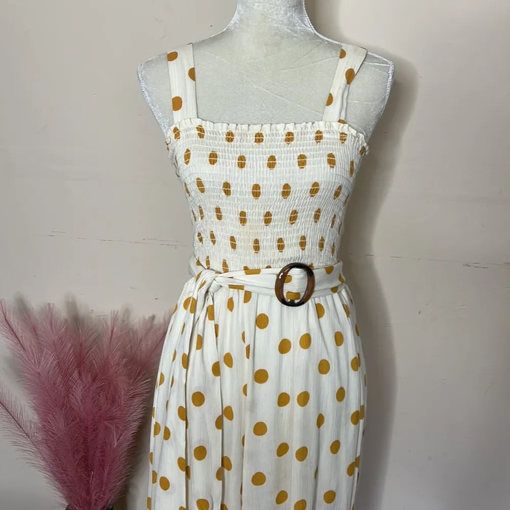 Peach love California • polka dot wide leg jumpsuit - Image 83