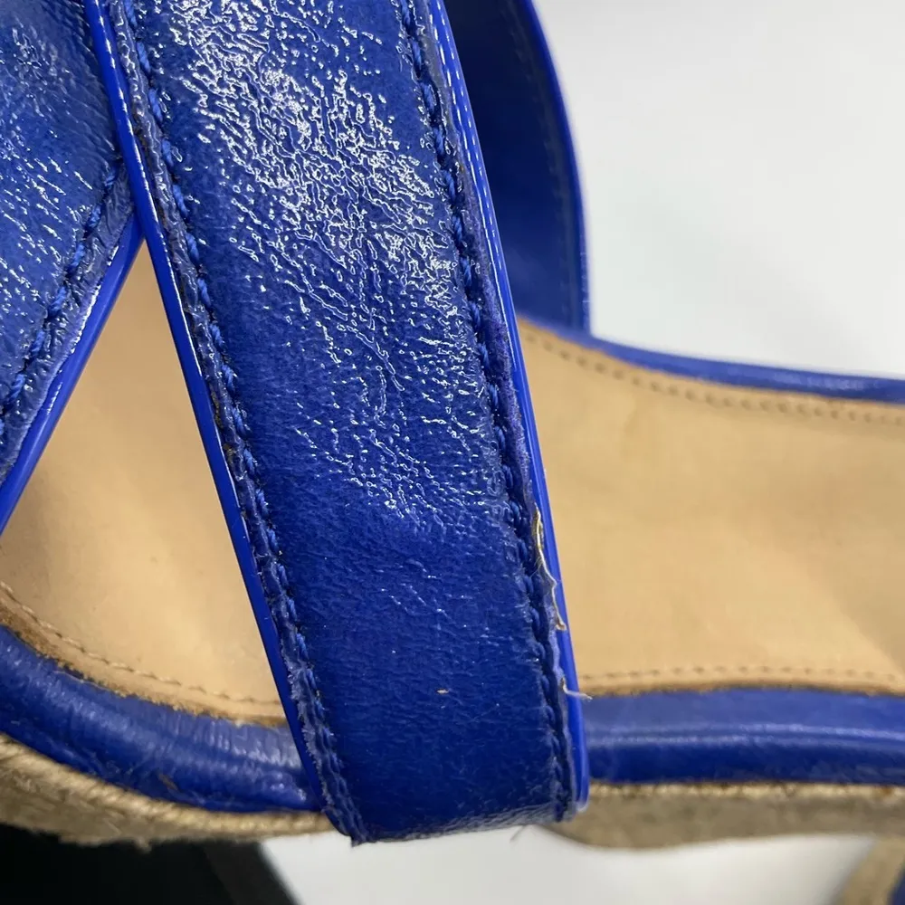 UGG PATENT LEATHER JACKILYN STRAPPY SANDALS - Image 6