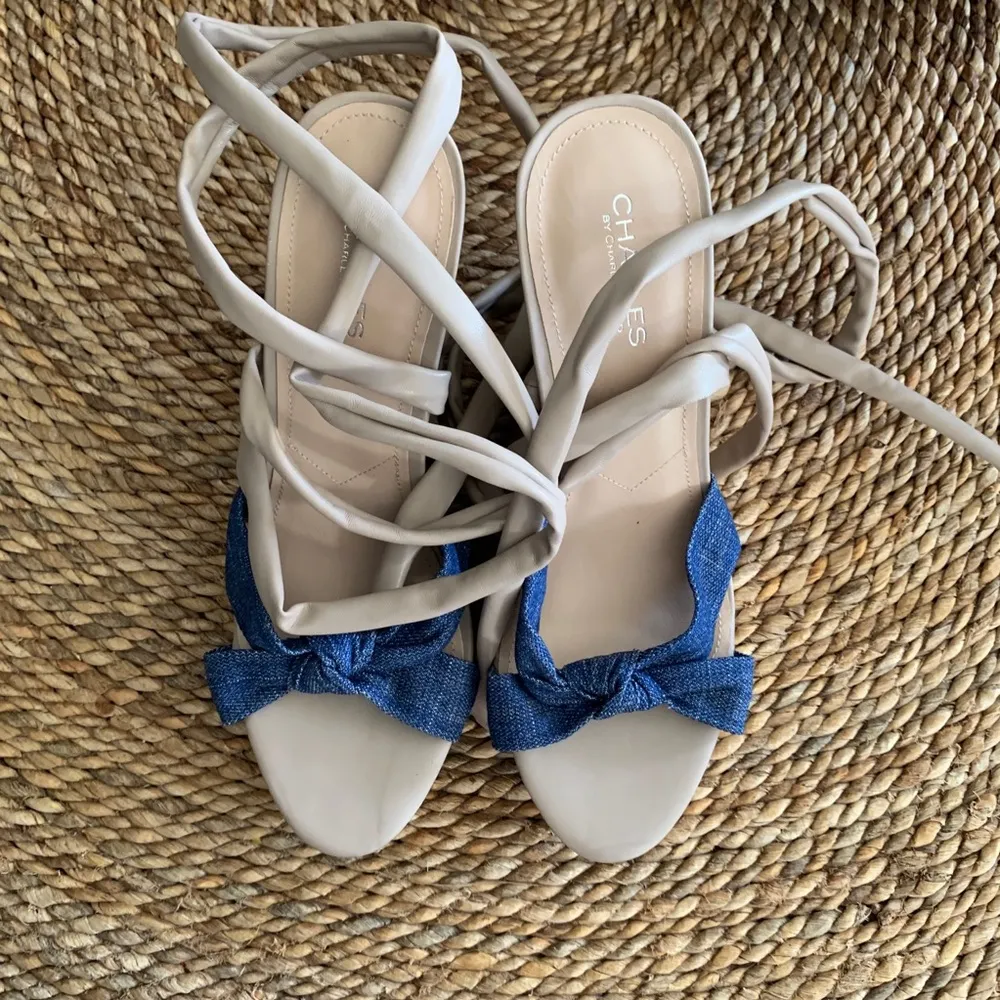 Charles Charles David Wrap Around Wedges - Image 4