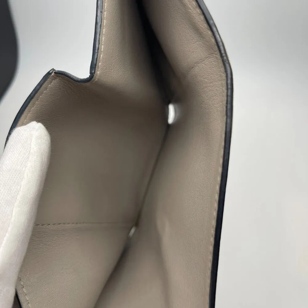 Loewe Vertical Tri-Fold Wallet in Soft Grained Calfskin - Preowned - Image 8