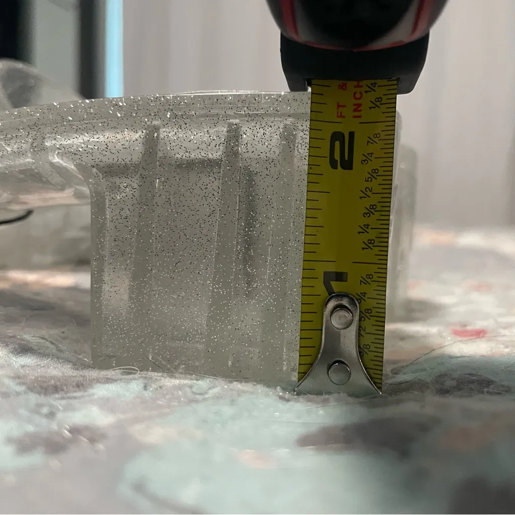 Forever 21 x Barbie Clear & Glitter Jelly Block-Heel Sandals - Image 6