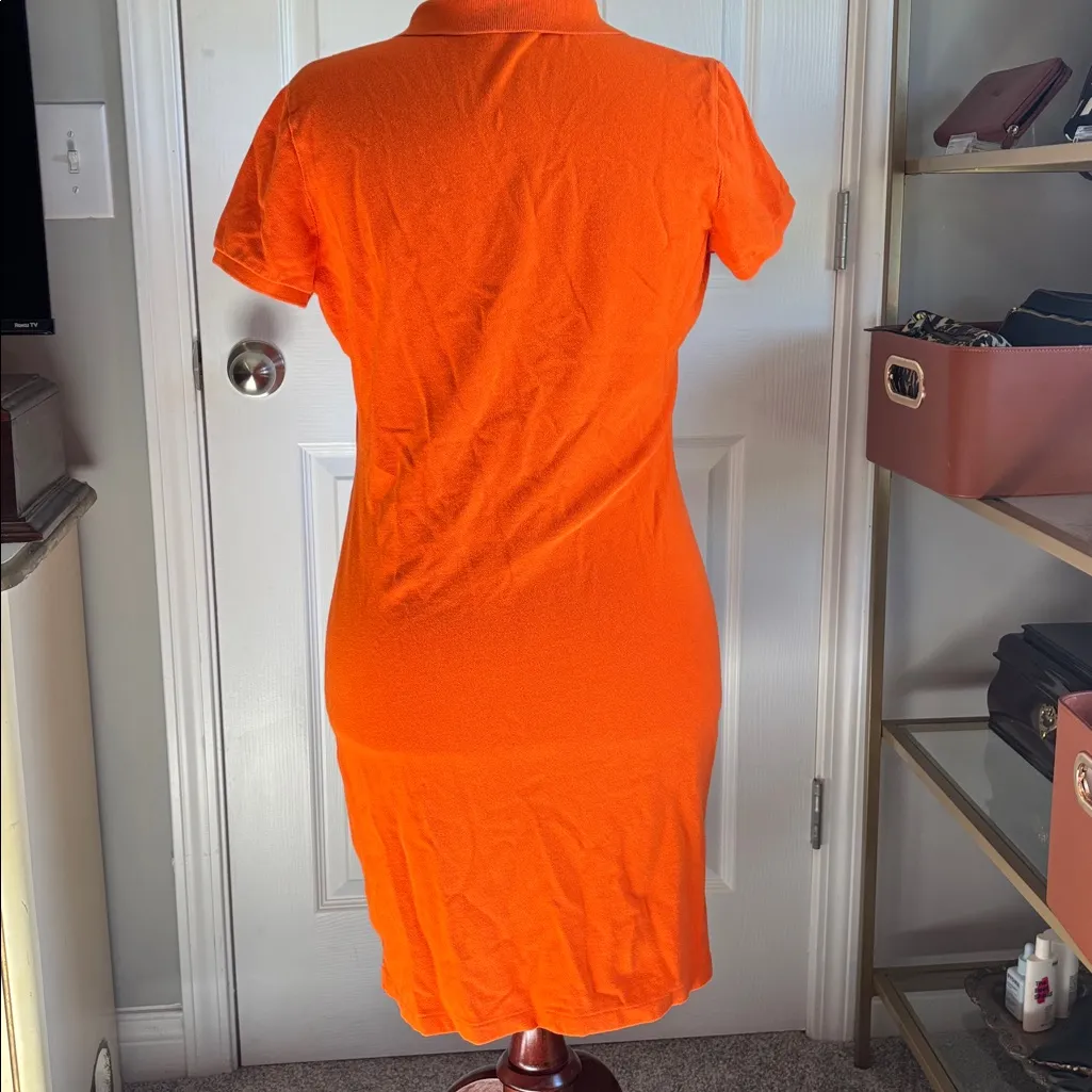 Ralph Lauren polo dress orange size large T shirt dress - Image 5
