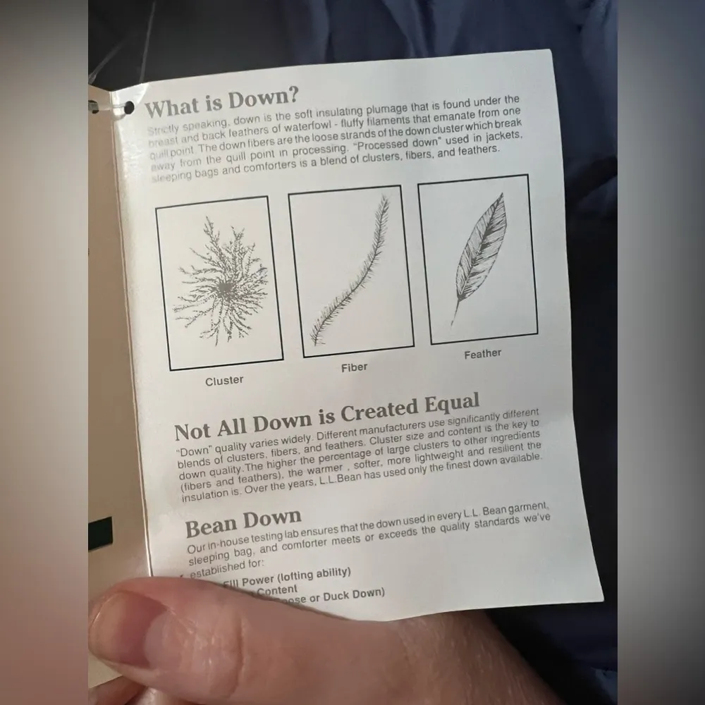 LL Bean Outdoors Vintage Goose Down Puffer Vest NWT Women’s Regular Medium RARE - Image 10