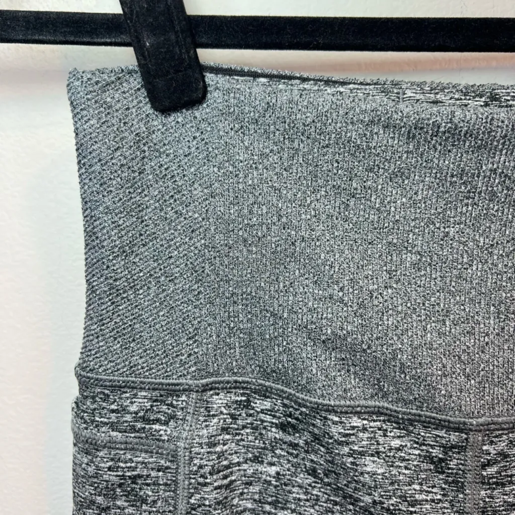 Athleta Womens Exhale Heel Tight Leggings Heather Gray High Waist Athletic Small - Image 3