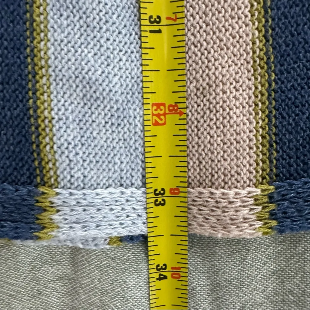 Heartloom Revolve Striped Crochet Cotton Blend Tank Dress Size XS - Image 6