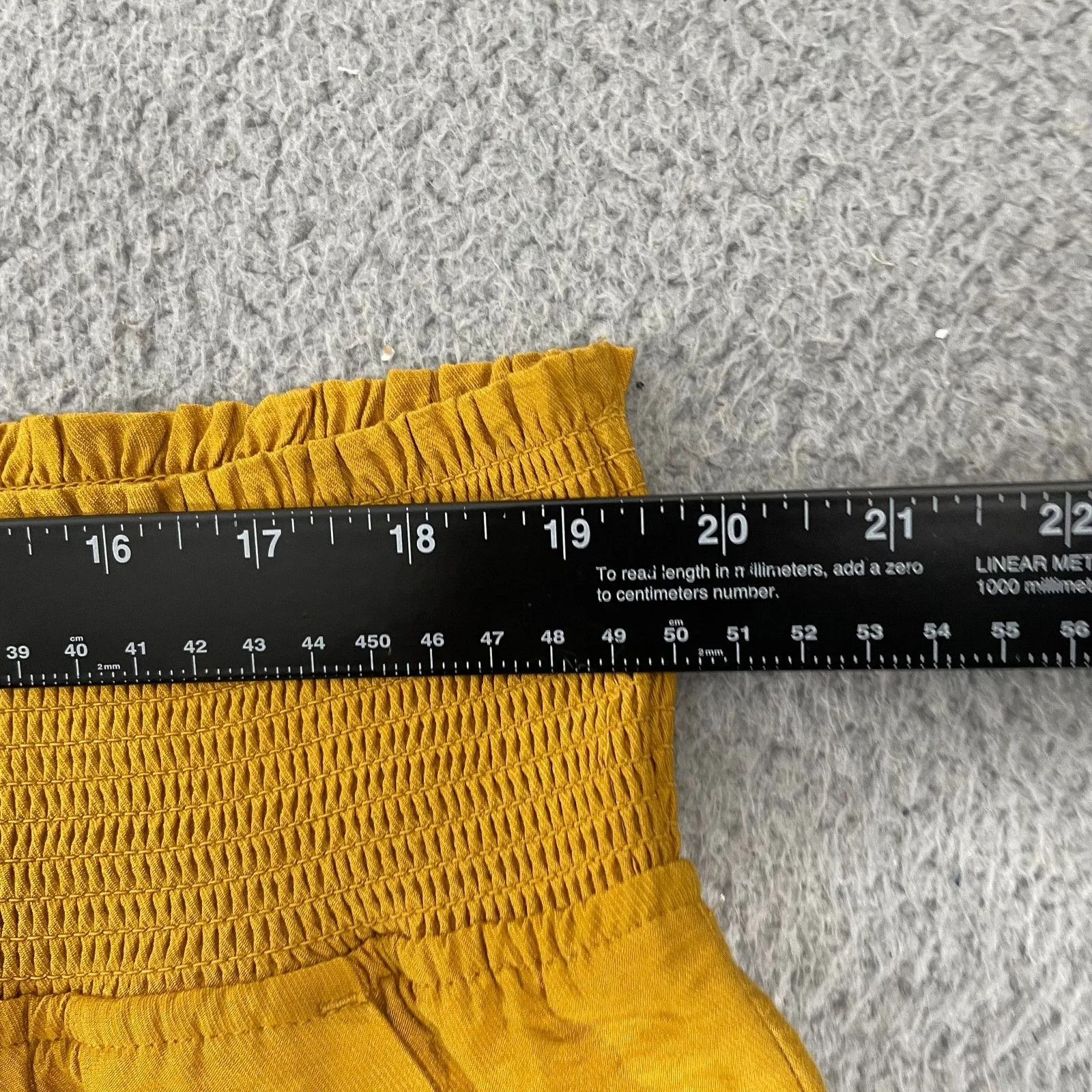 NWT Simply Vera Vera Wang Pull-On Pants Women 2X Gold High-Rise Wide Leg - Image 7