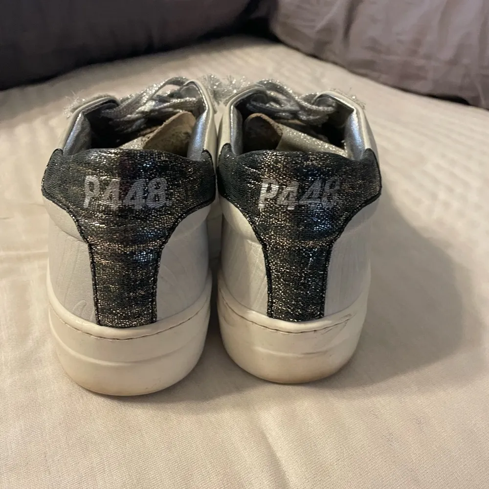 P448 Thea Platform sneakers leopard print size 38/ US 7 1/2 or 8 - Image 4