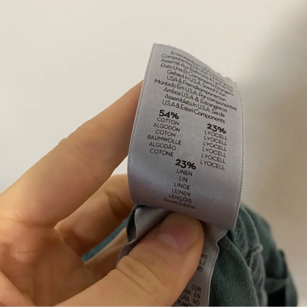 Mother Dark Green Tie Waist Romper Small (lightly flawed) - Image 10