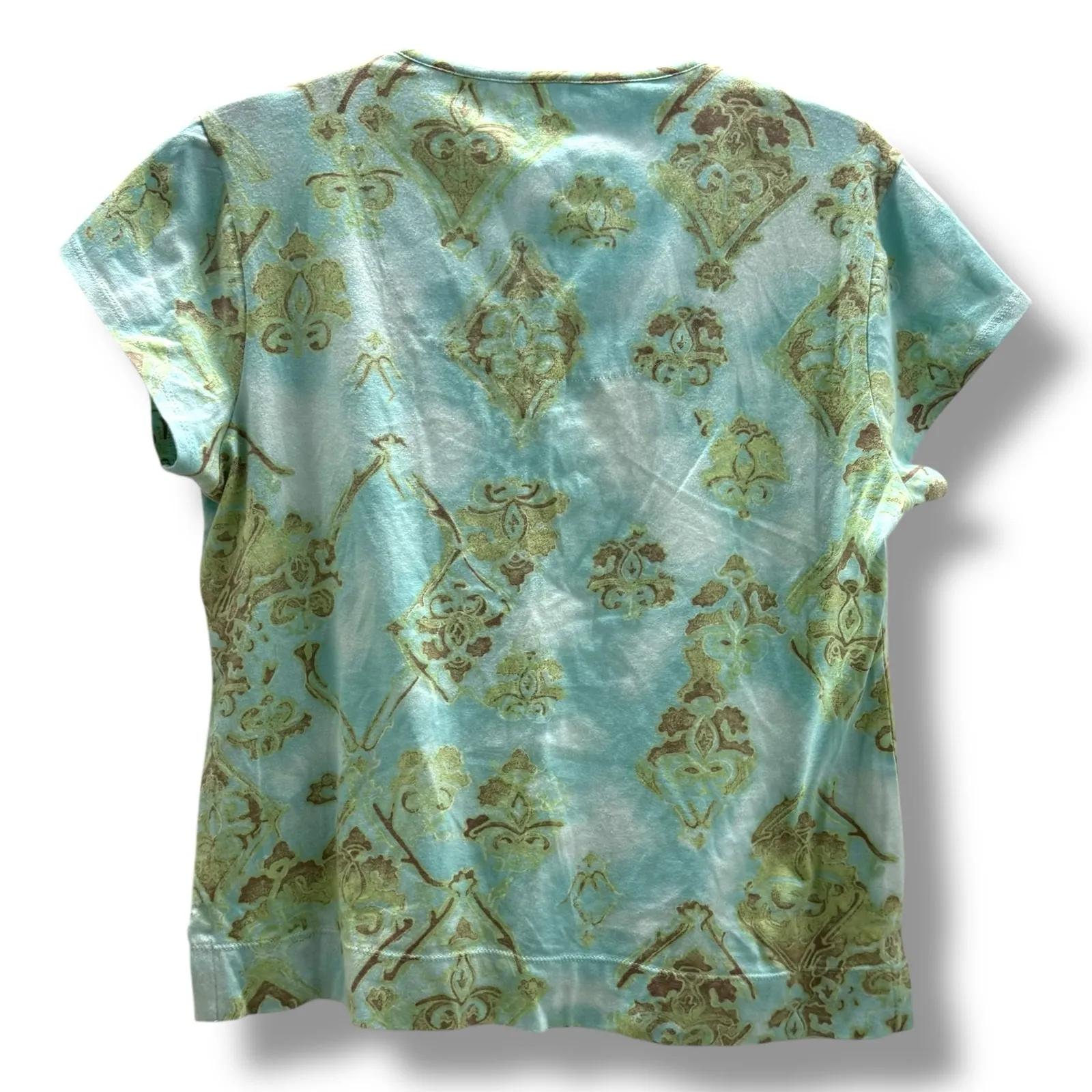 Soma Lotus Women's Crop Top -‎ Blue Green - Size L - Image 3