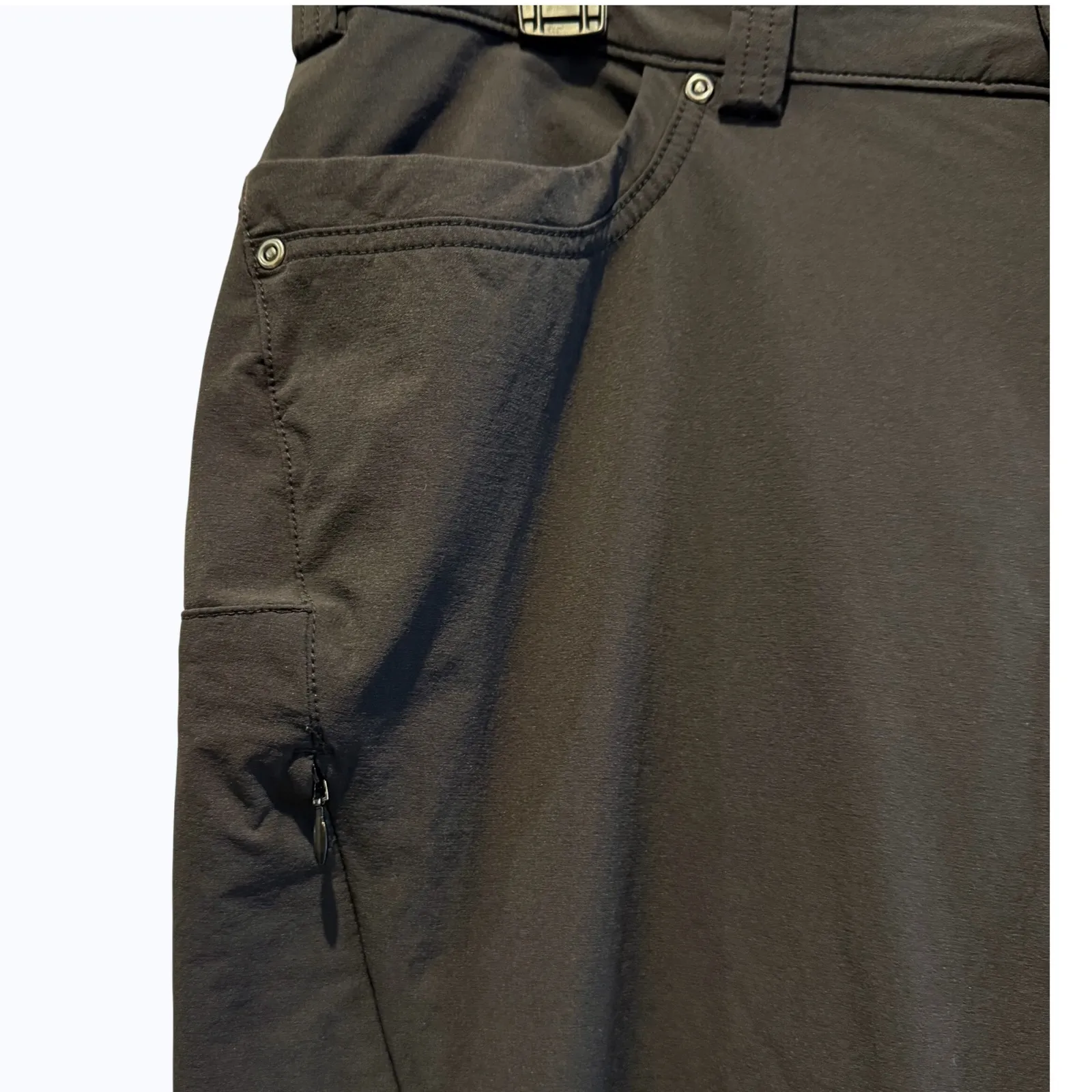 Duluth Trading Co Women's Black Nylon Spandex Outdoor Hiking Pants Size 18x33 - Image 2