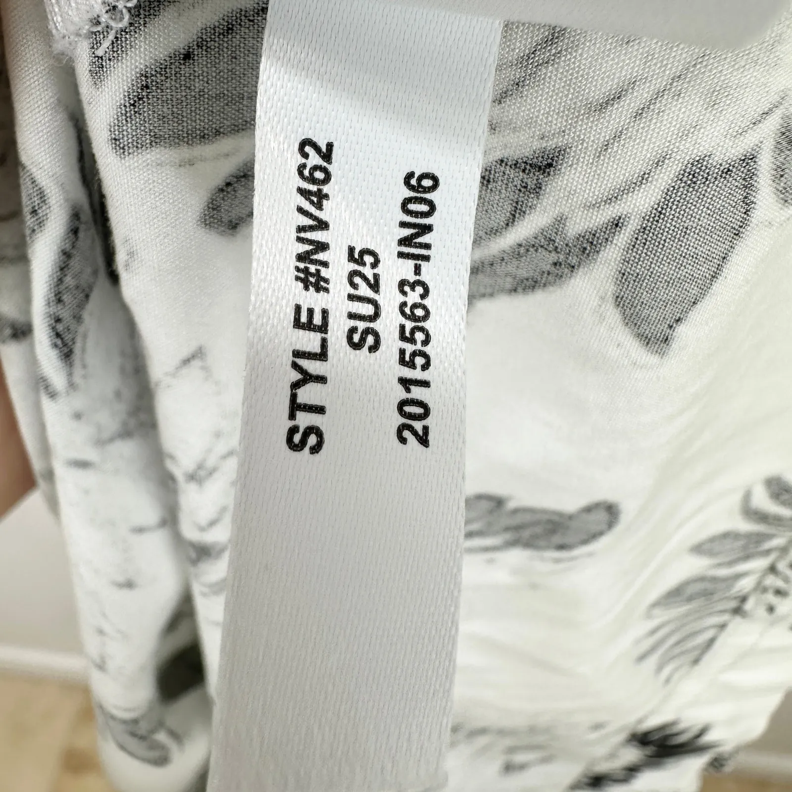 Madewell Smocked Maxi Dress Graphic Sunflowers White Cotton A Line Small NWT - Image 12