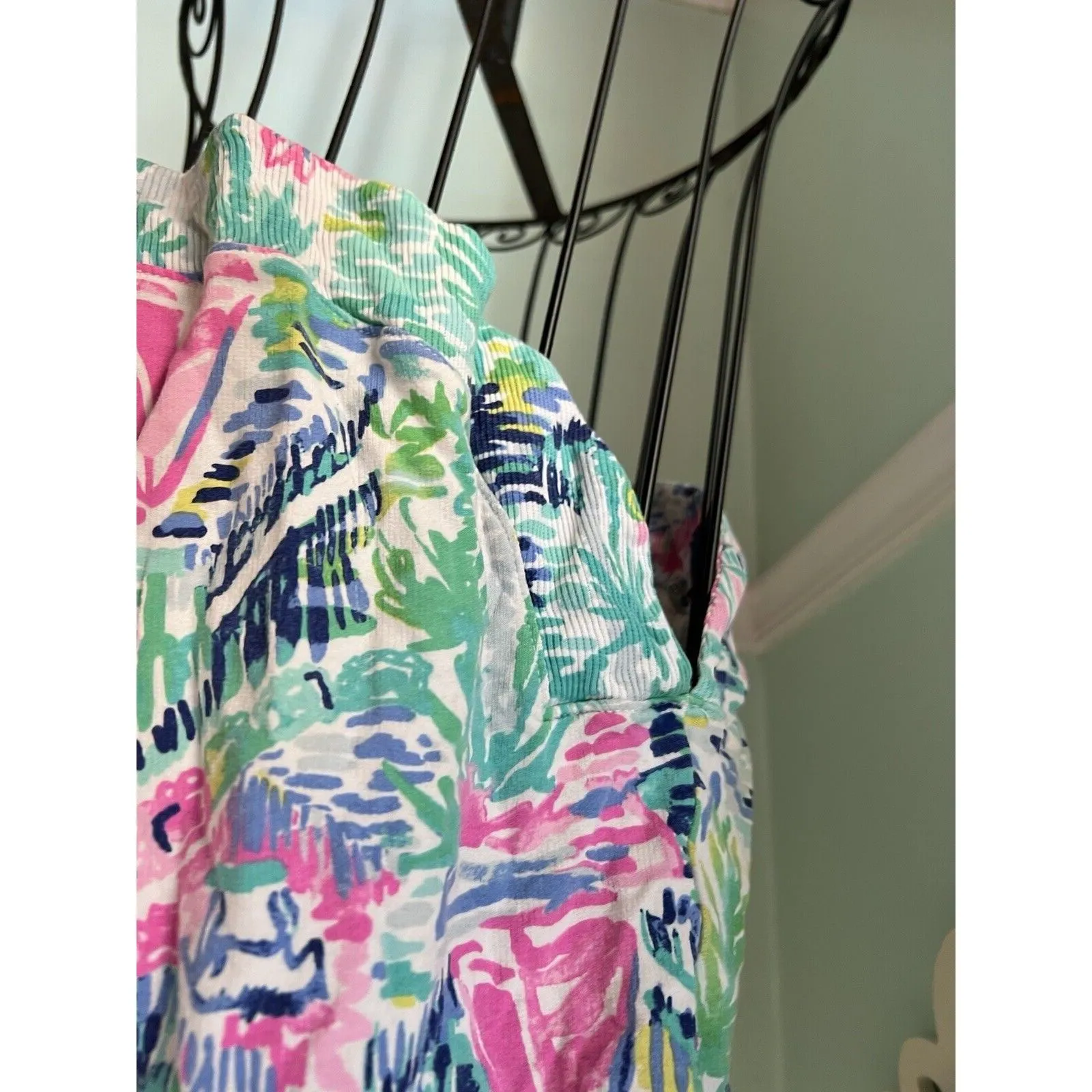 Lilly Pulitzer S‎ Fletcher Salt in the Air Popover Pullover Sweatshirt Cowl Neck - Image 6