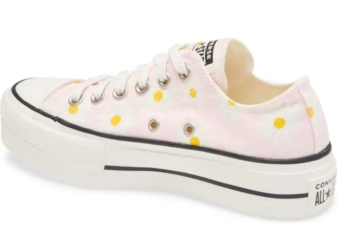 Converse NEW Pink Daisy Platform - Image 2