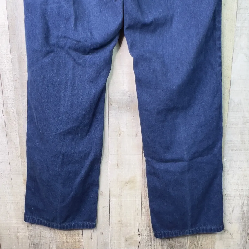 Vintage Wrangler Early 80’s Misses Full Fit Size 14 Blue Denim Jeans - Image 7