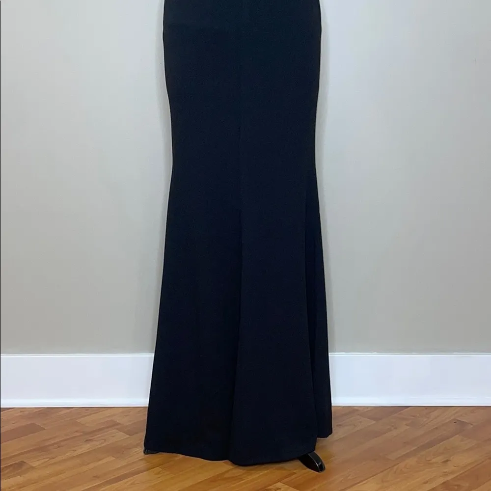 Lulus Elegant Black Mermaid Maxi Dress Size Medium - Image 9