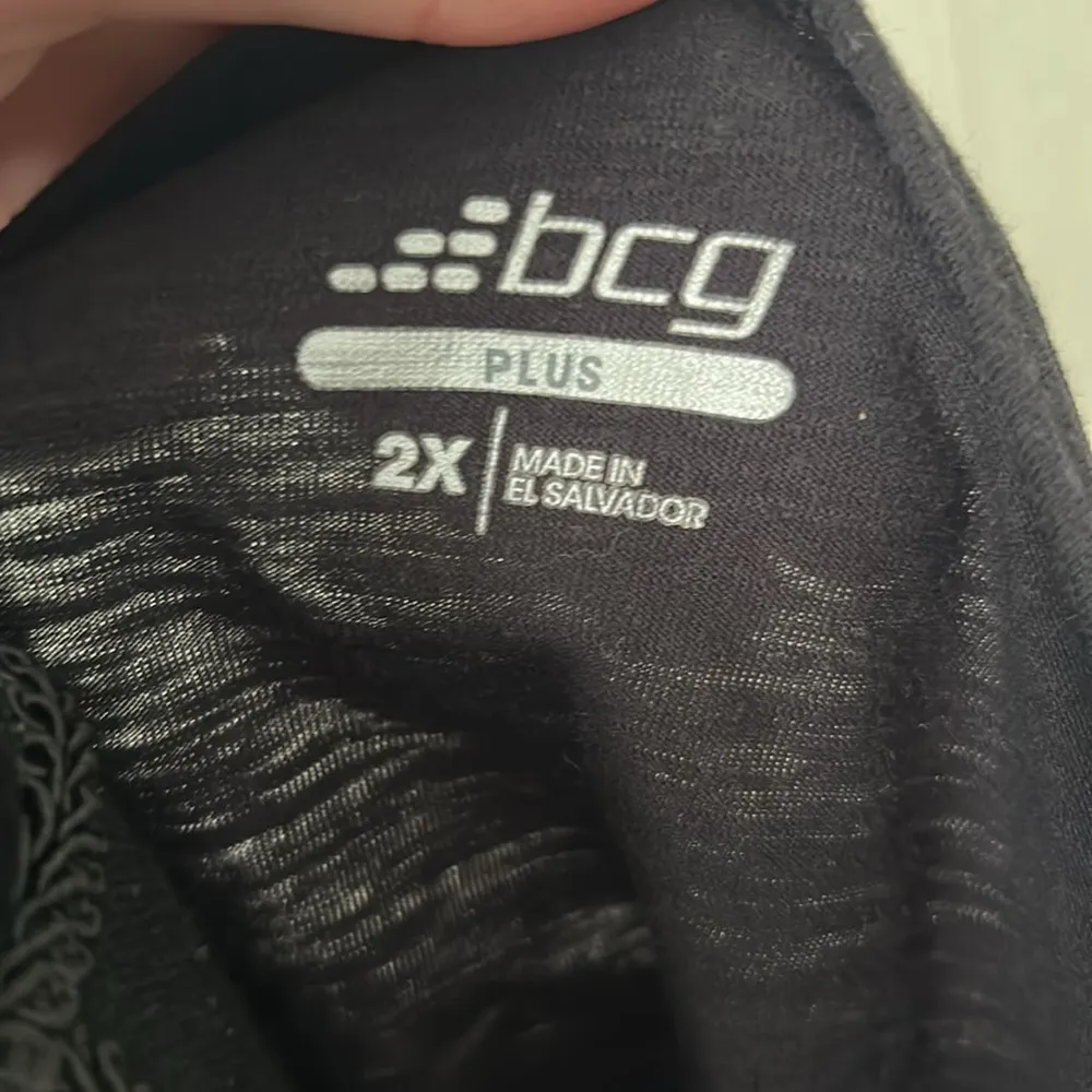 Black Graphic Women's Top Coffee & Wine ☕️🍷 - Image 2