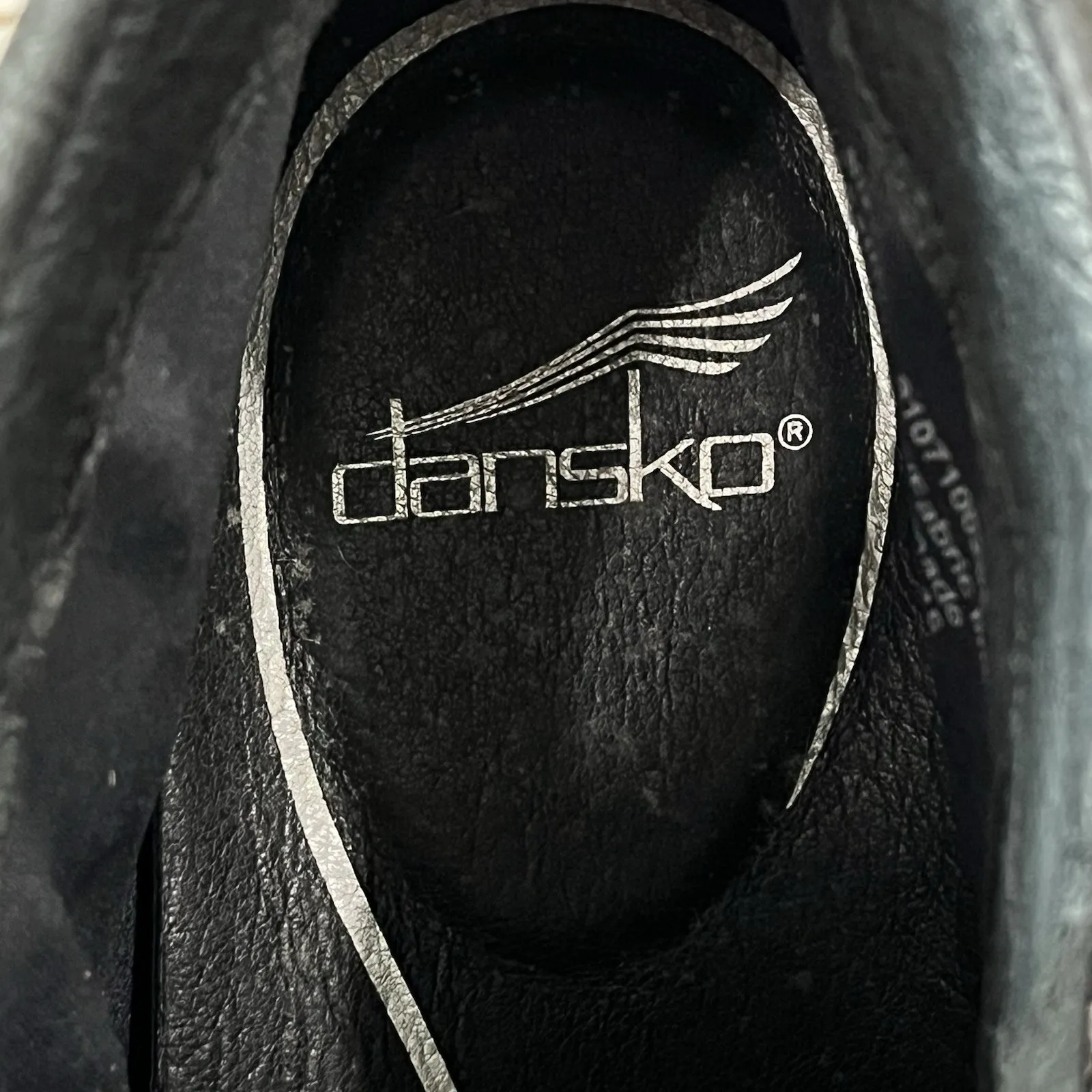 Dansko Leather Ankle Bootie Boot Shoe Women EU 42 US 11.5 12 Chelsea Lee Nubuck - Image 3