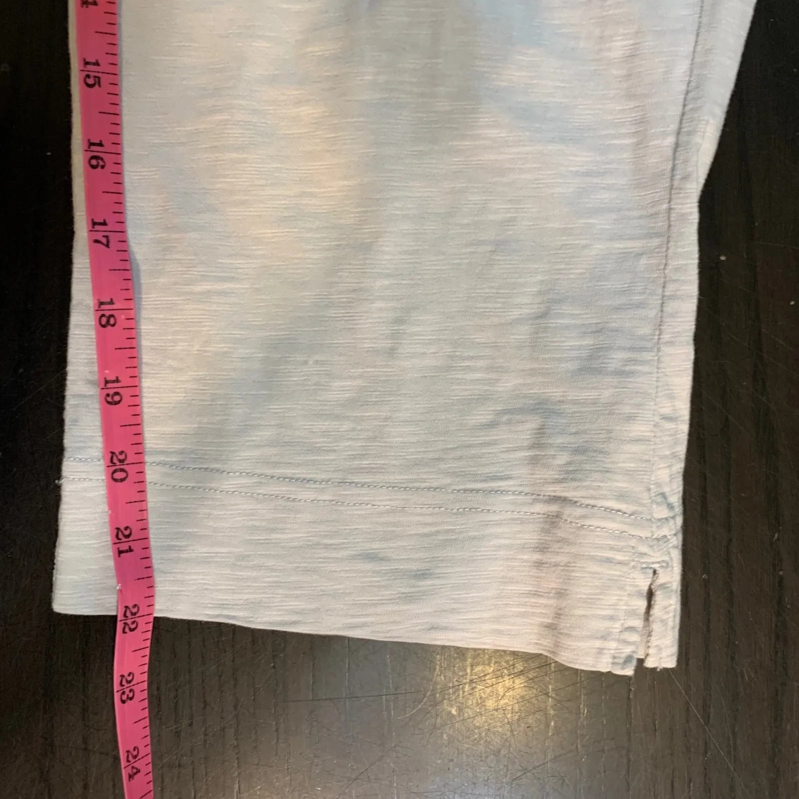 Escape by Habitat Clothes Womens Crop Pants Size M Resortwear Cruise Vacation Gray Size M - Image 11